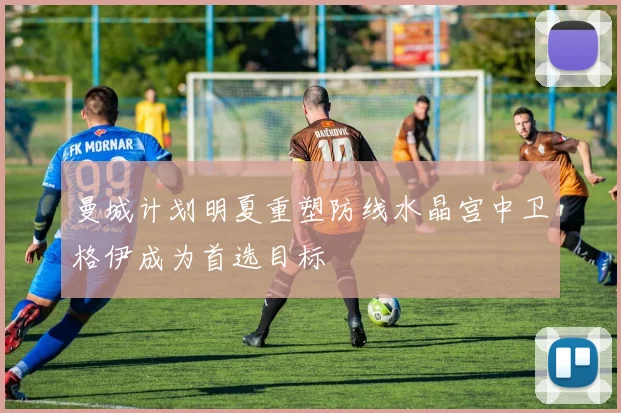 曼城计划明夏重塑防线水晶宫中卫格伊成为首选目标