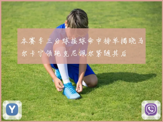 本赛季三分球接球命中榜单揭晓马尔卡宁领跑克尼佩尔紧随其后